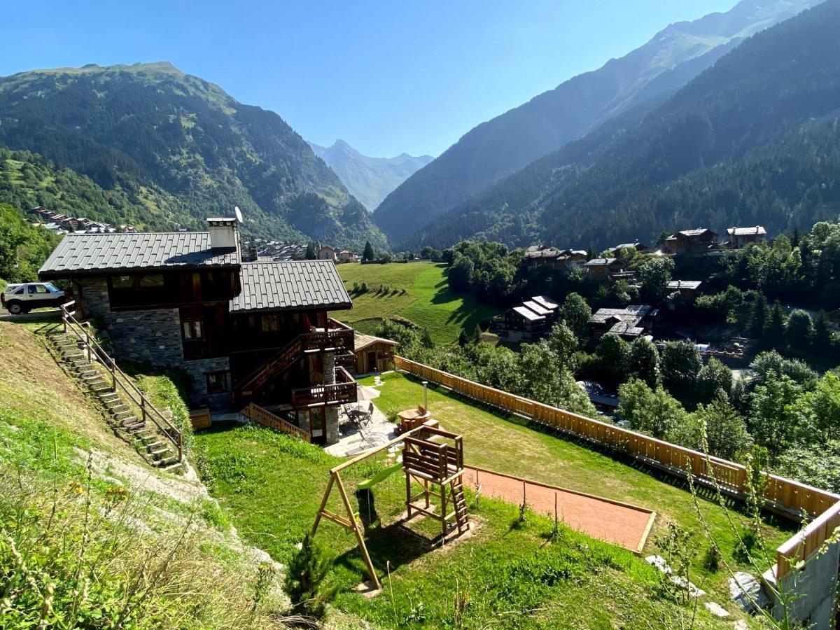 Chalet Des Trappeurs Coeur Vanoise 15 Persons La Plagne Exterior photo