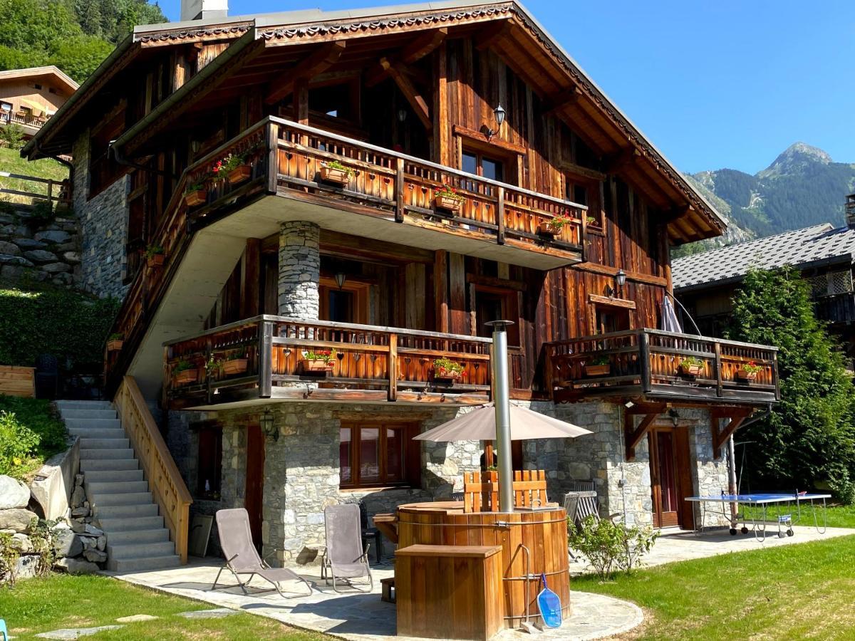 Chalet Des Trappeurs Coeur Vanoise 15 Persons La Plagne Exterior photo