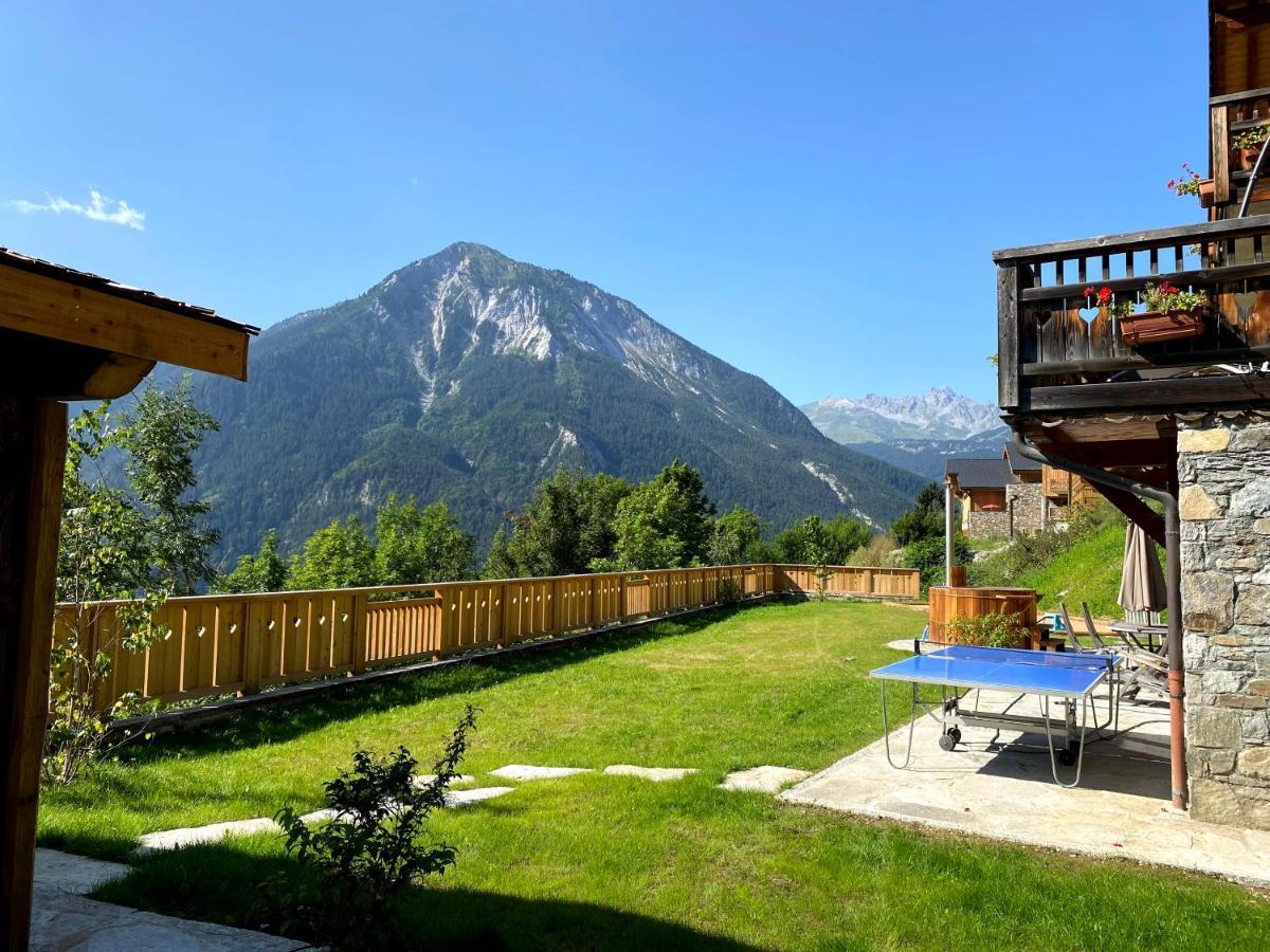 Chalet Des Trappeurs Coeur Vanoise 15 Persons La Plagne Exterior photo