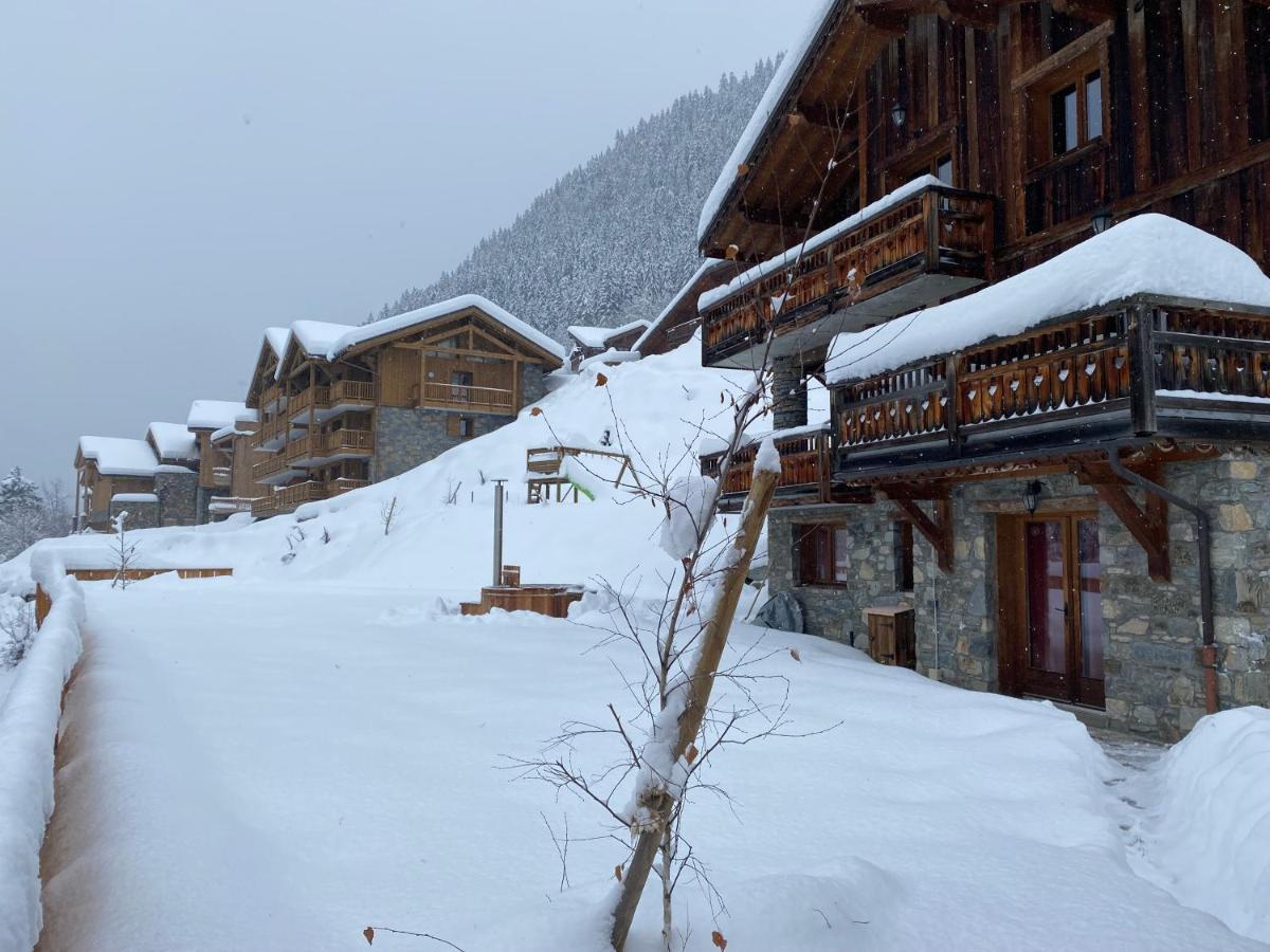 Chalet Des Trappeurs Coeur Vanoise 15 Persons La Plagne Exterior photo