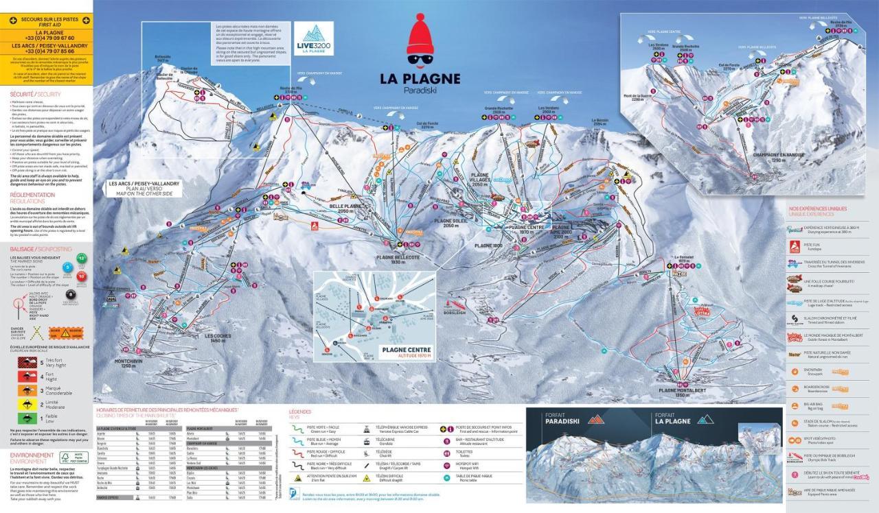 Chalet Des Trappeurs Coeur Vanoise 15 Persons La Plagne Exterior photo