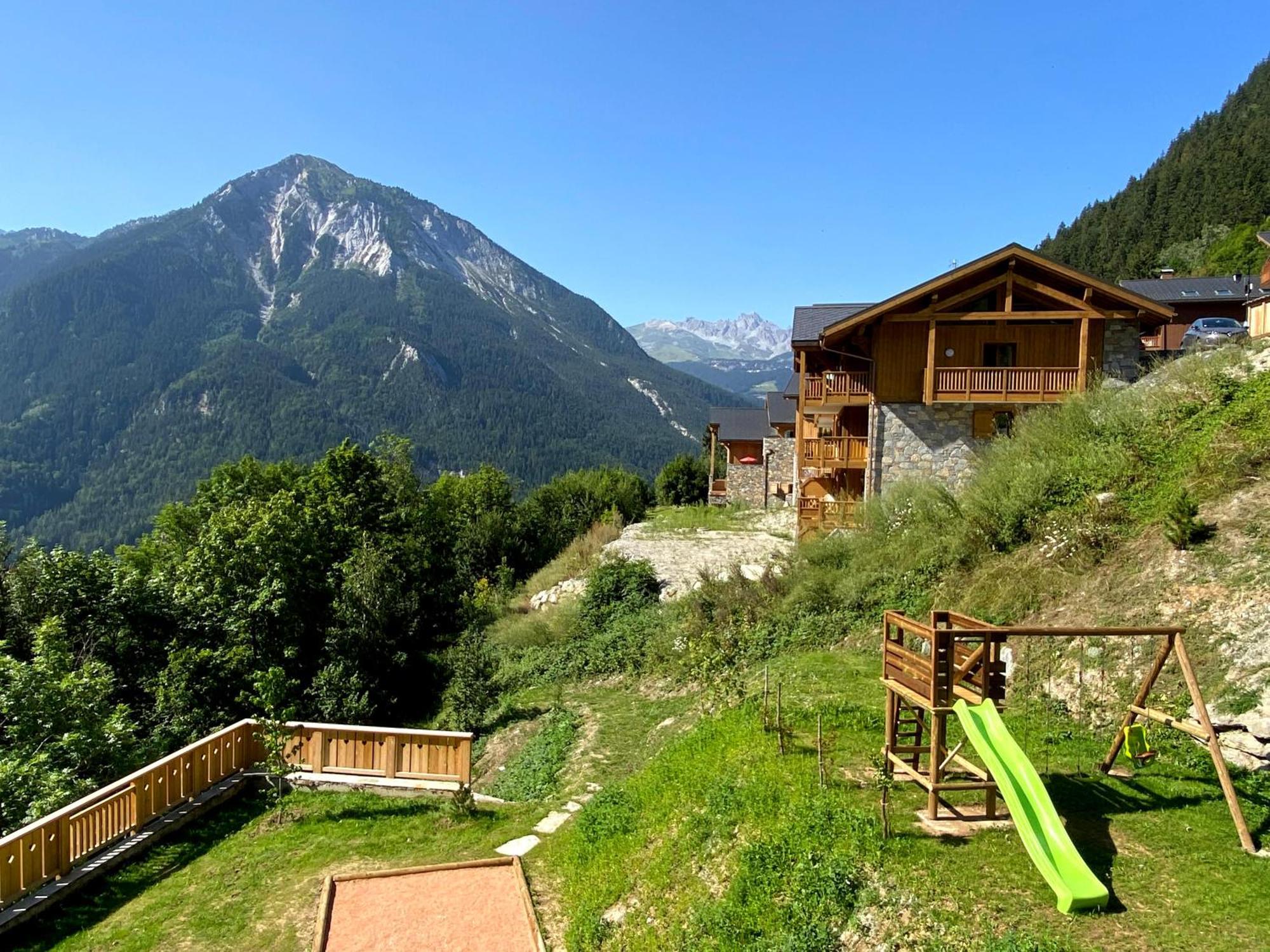 Chalet Des Trappeurs Coeur Vanoise 15 Persons La Plagne Exterior photo