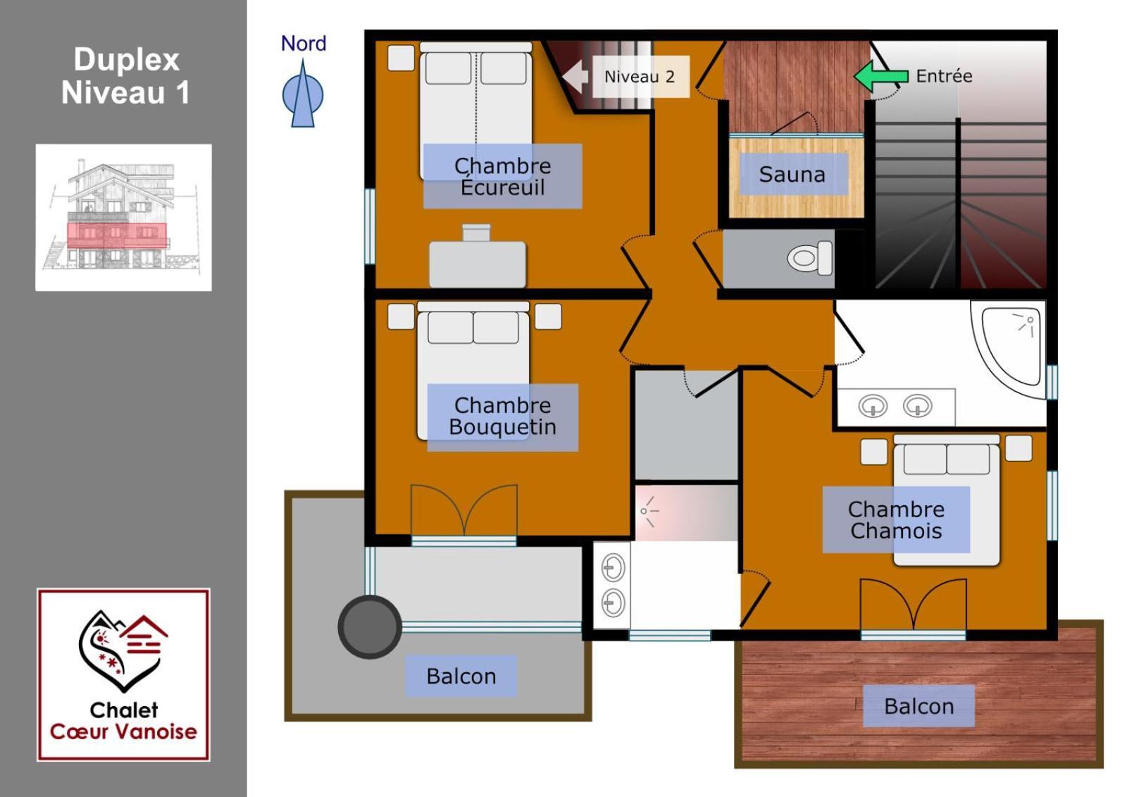 Chalet Des Trappeurs Coeur Vanoise 15 Persons La Plagne Exterior photo